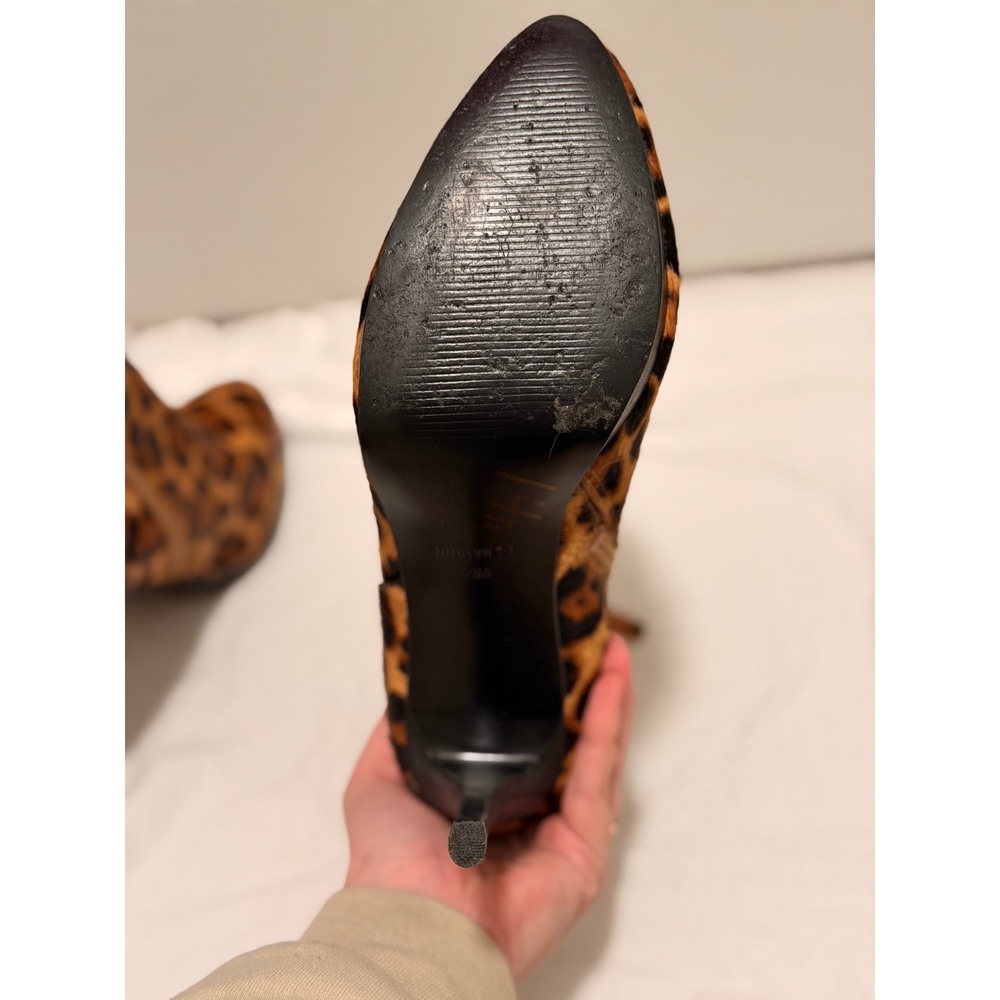 Nine West Leopard Print‎ Querida platform booties - Picture 7 of 9